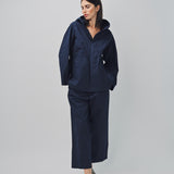 Arts & Science Hooded Short Coat Navy / 1