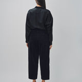 Arts & Science One Tuck Relaxed Pants Black/Navy / 0