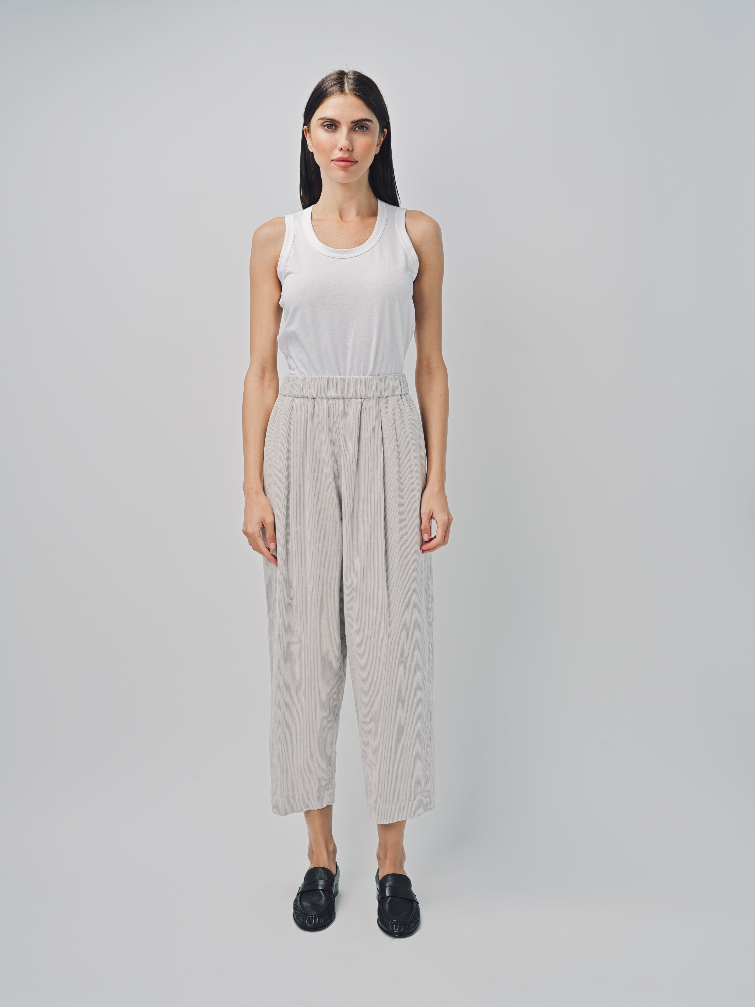 Arts & Science One Tuck Relaxed Pants Ivory / 0