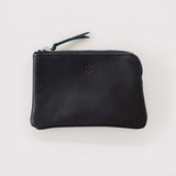 Arts & Science Leather Zip Pouch