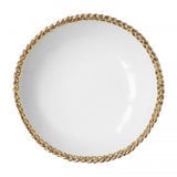 Astier de Villatte Josephine Gold Soup Plate