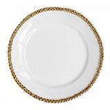 Astier de Villatte Josephine Gold Dinner Plate