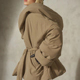AUTER Brushed Hooded Puffer