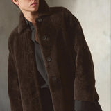 AUTER Shearling Shirt Jacket