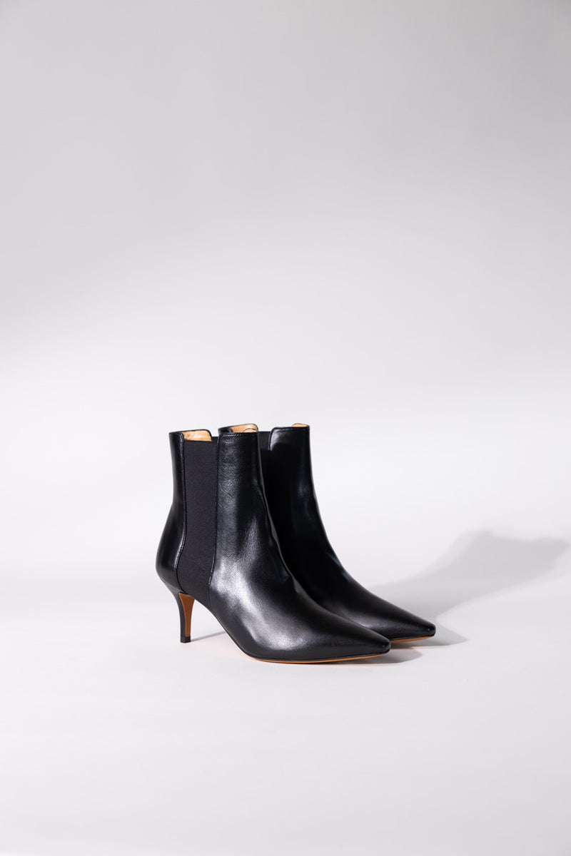 Leather Lenny Bootie