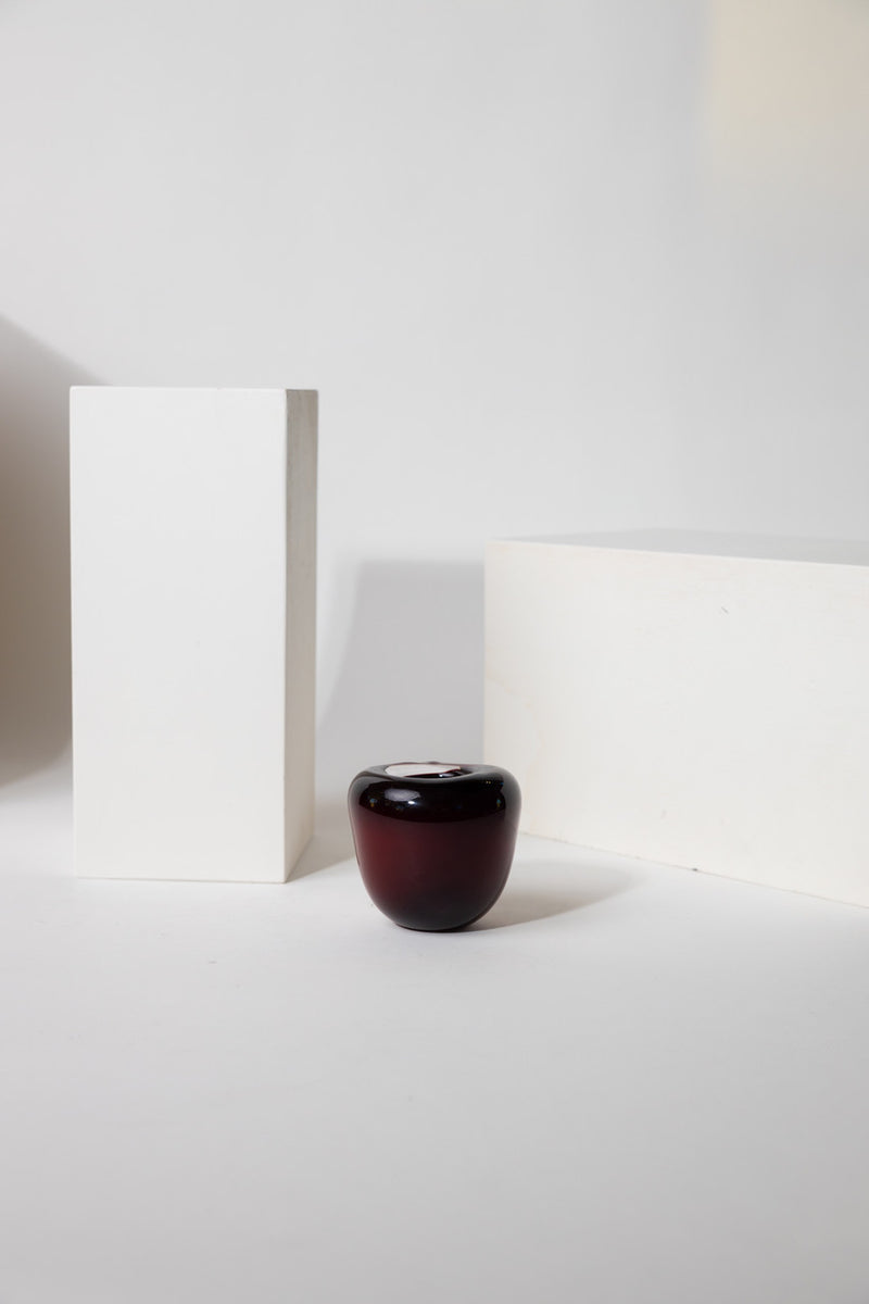 Handblown Apple Candle