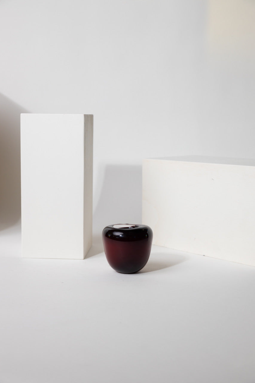 Handblown Apple Candle
