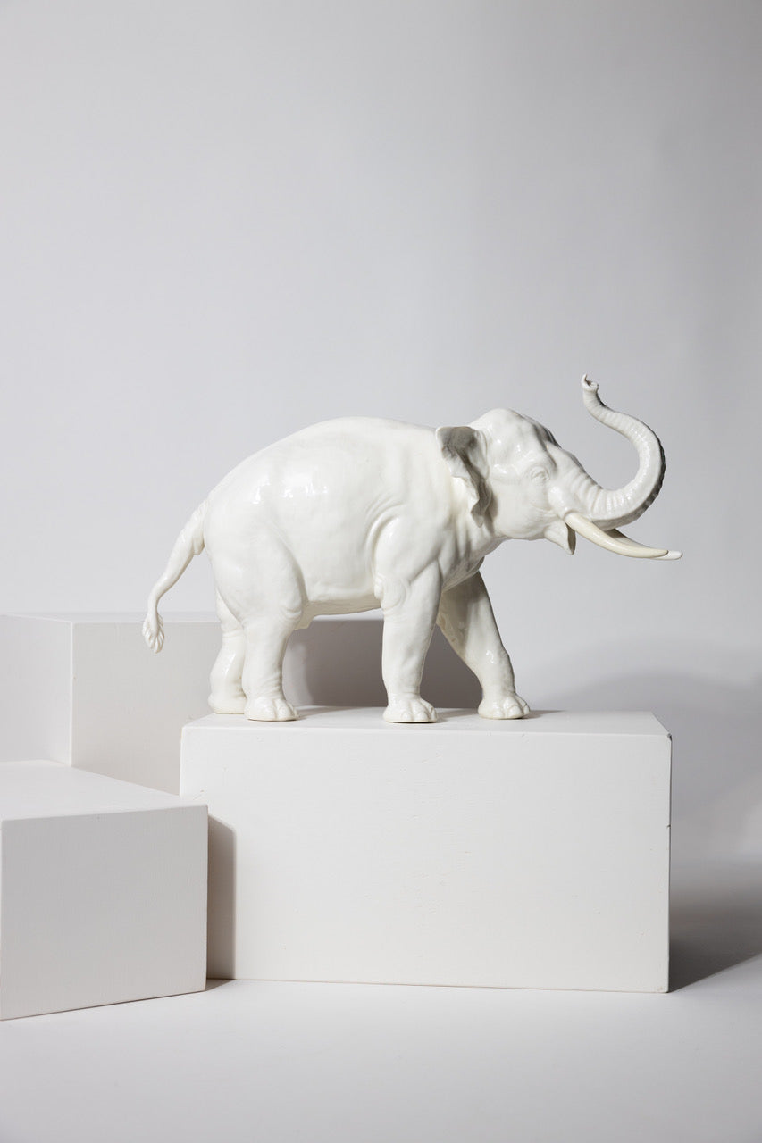 Nymphenburg Porcelain Elephant