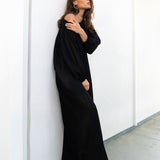 Alaia-Vichy-Blouse-Dress-Black-Amarees