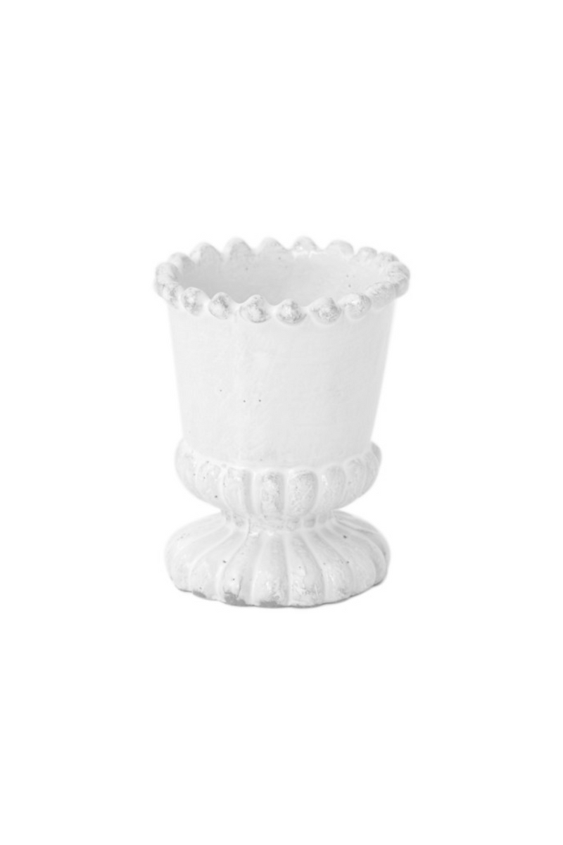 Adelaide Egg Cup with Beaded Rim