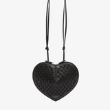Azzedine Alaia Noir Studded Le Couer Bag