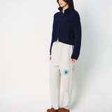 My Dear Tejas Blue Flower Spirit Eye Therapy Pants