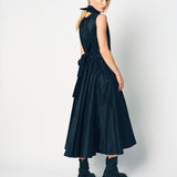 Daniela Gregis Nero Borroncino Stretto SL Dress