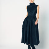 Daniela Gregis Nero Borroncino Stretto SL Dress