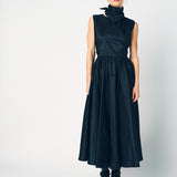 Daniela Gregis Nero Borroncino Stretto SL Dress