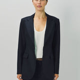 Sa Su Phi L/S Flannel Andrea Blazer Jacket
