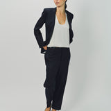 Sa Su Phi L/S Flannel Andrea Blazer Jacket