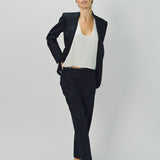 Sa Su Phi L/S Flannel Andrea Blazer Jacket