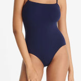 Eres Aquarelle One-Piece in Nautique