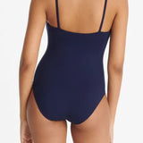 Eres Aquarelle One-Piece in Nautique