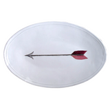 Astier de Villatte Oval Arrow Platter