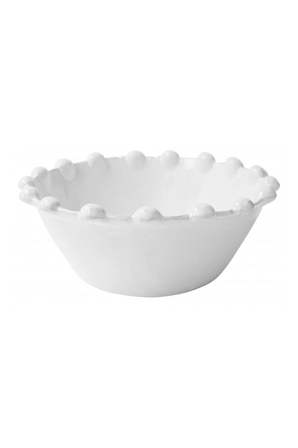 Front view of adelaide small salad bowl on white background, with no model shown.