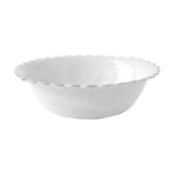 Front view of daisy mesium salad bowl on white background, with no model shown.