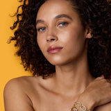 Irene Neuwirth Large Oval Multi Pavé Link Chain Bracelet