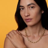 Irene Neuwirth Oval Double Link Chain Bracelet