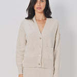 Barrie The Borders Cardigan XS / Canvas