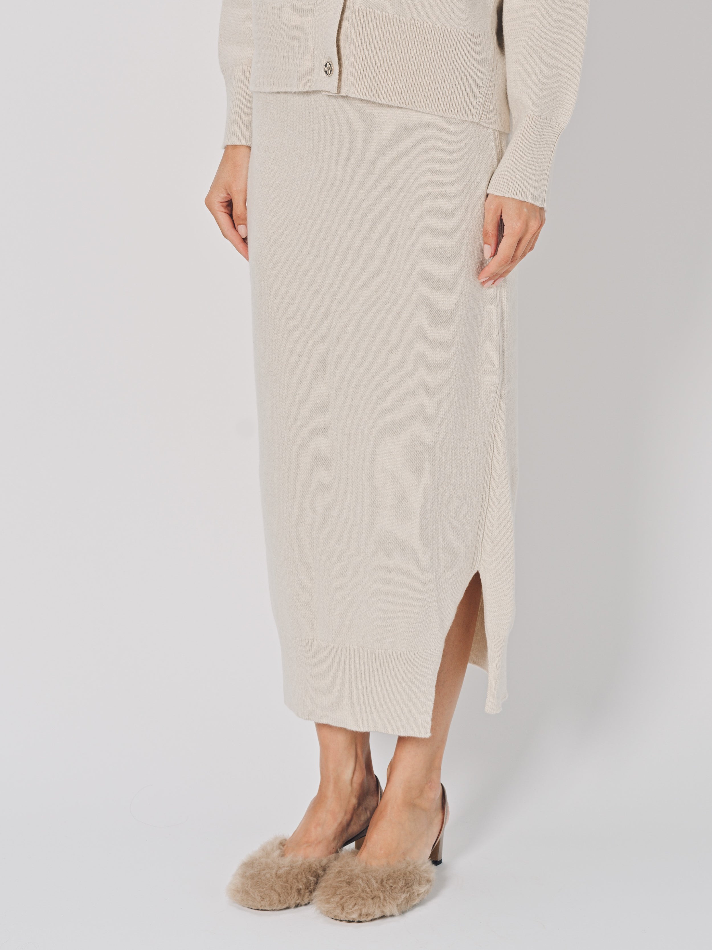 Barrie The Borders Skirt S / Canvas