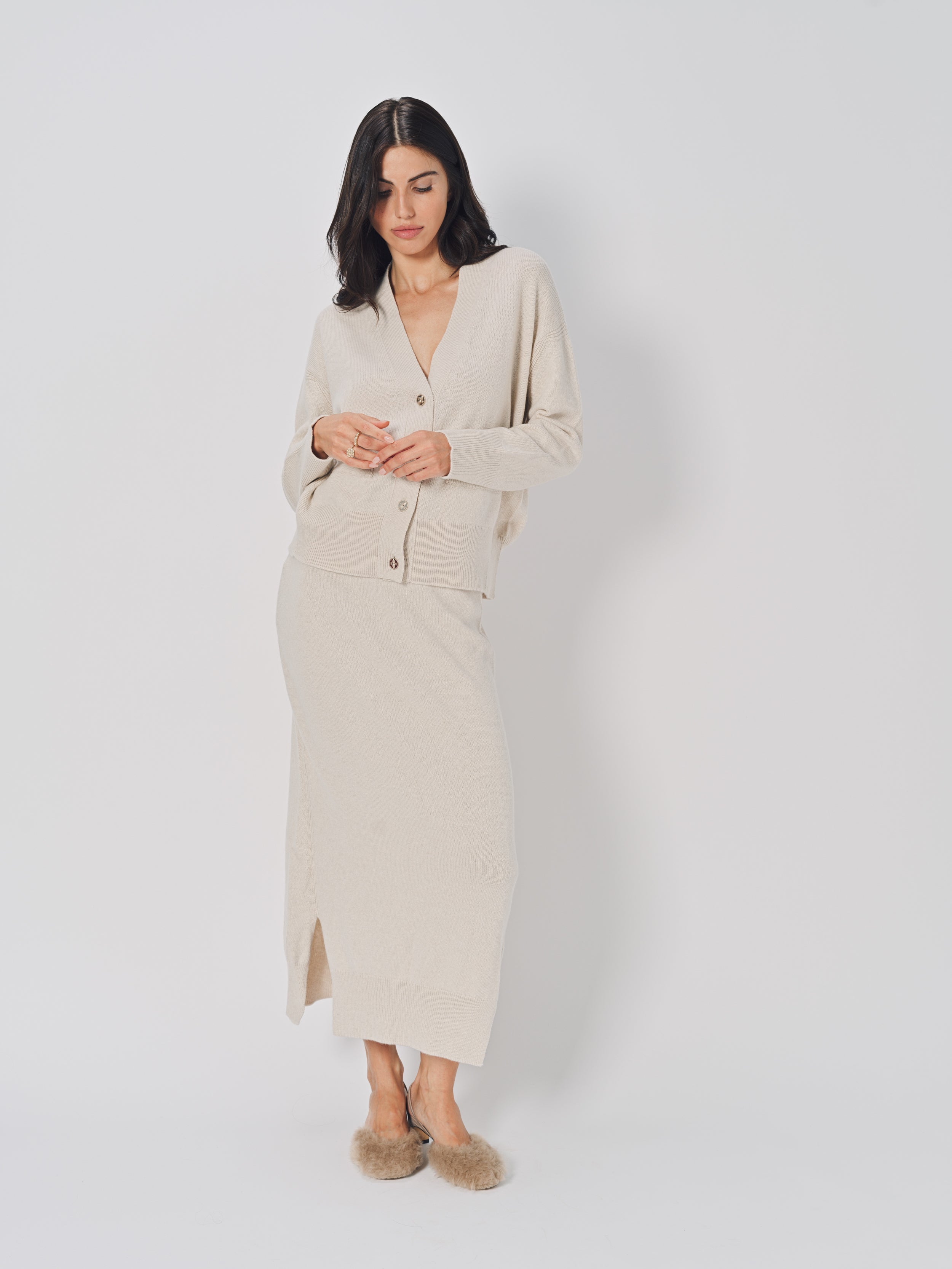 Barrie The Borders Skirt S / Canvas