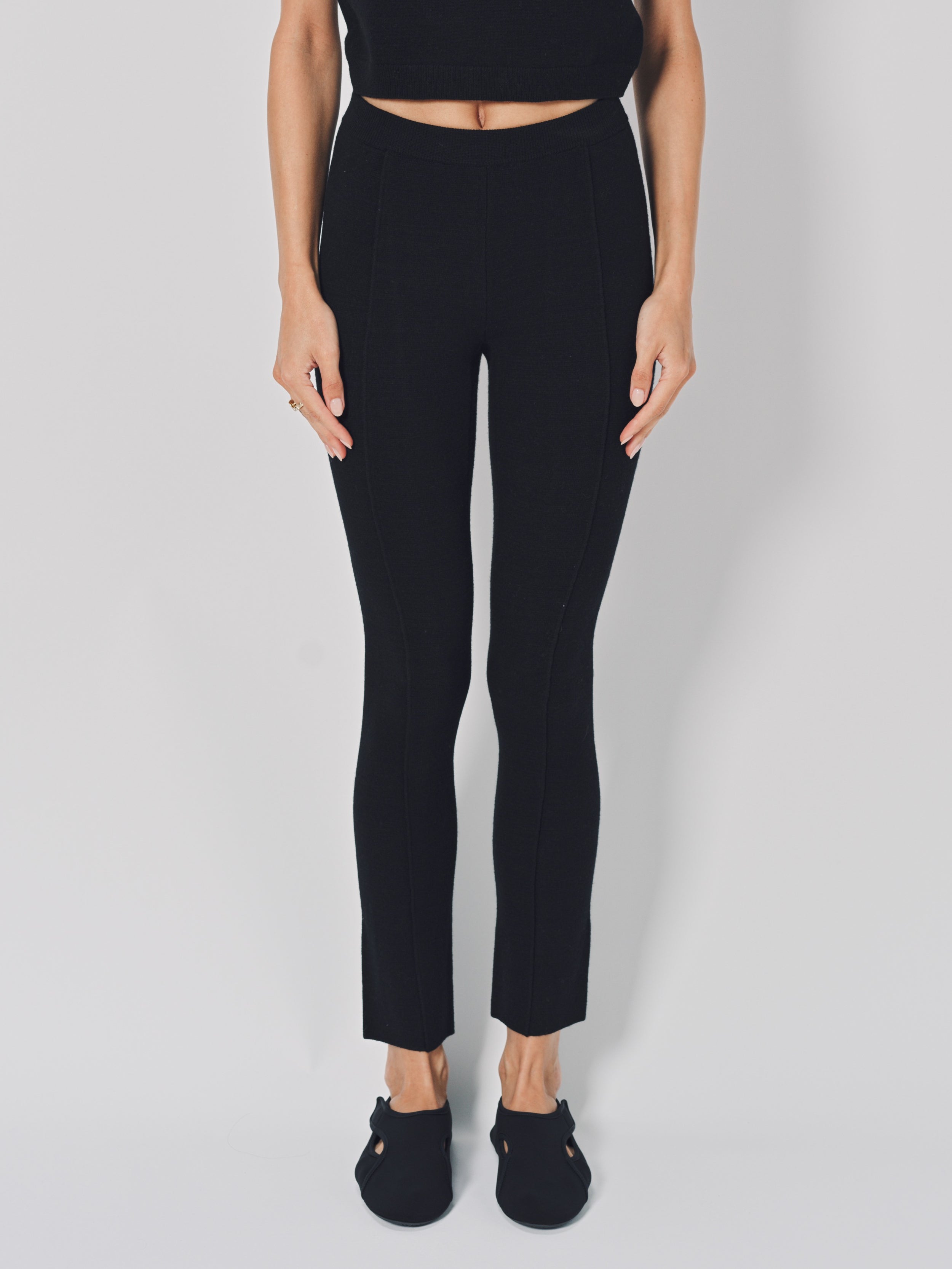 Barrie Cashmere/Wool Leggings XS / Black