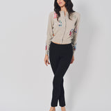 Barrie Windows Landscape Cardigan XS / Multi