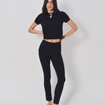 Barrie Cashmere/Wool Leggings XS / Black