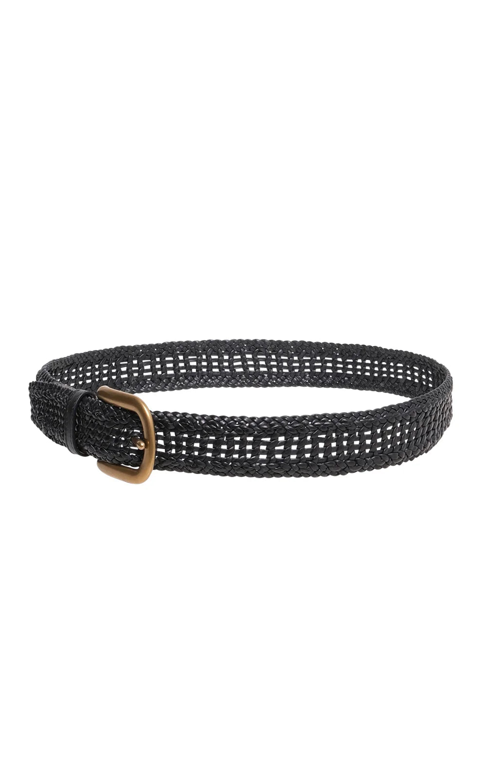 Sam Woven Belt in Black
