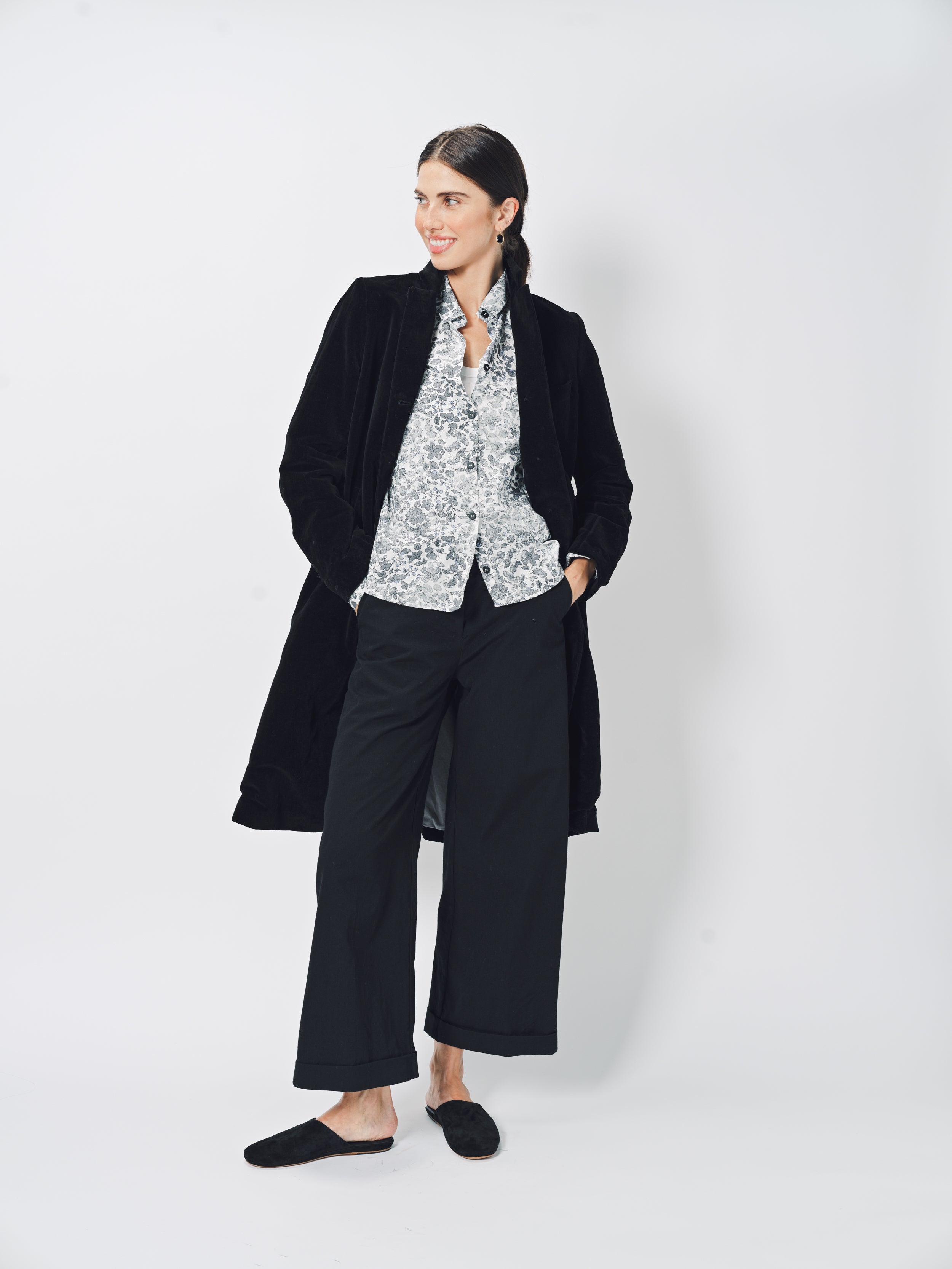 Bergfabel Farmer Coat Black / 38