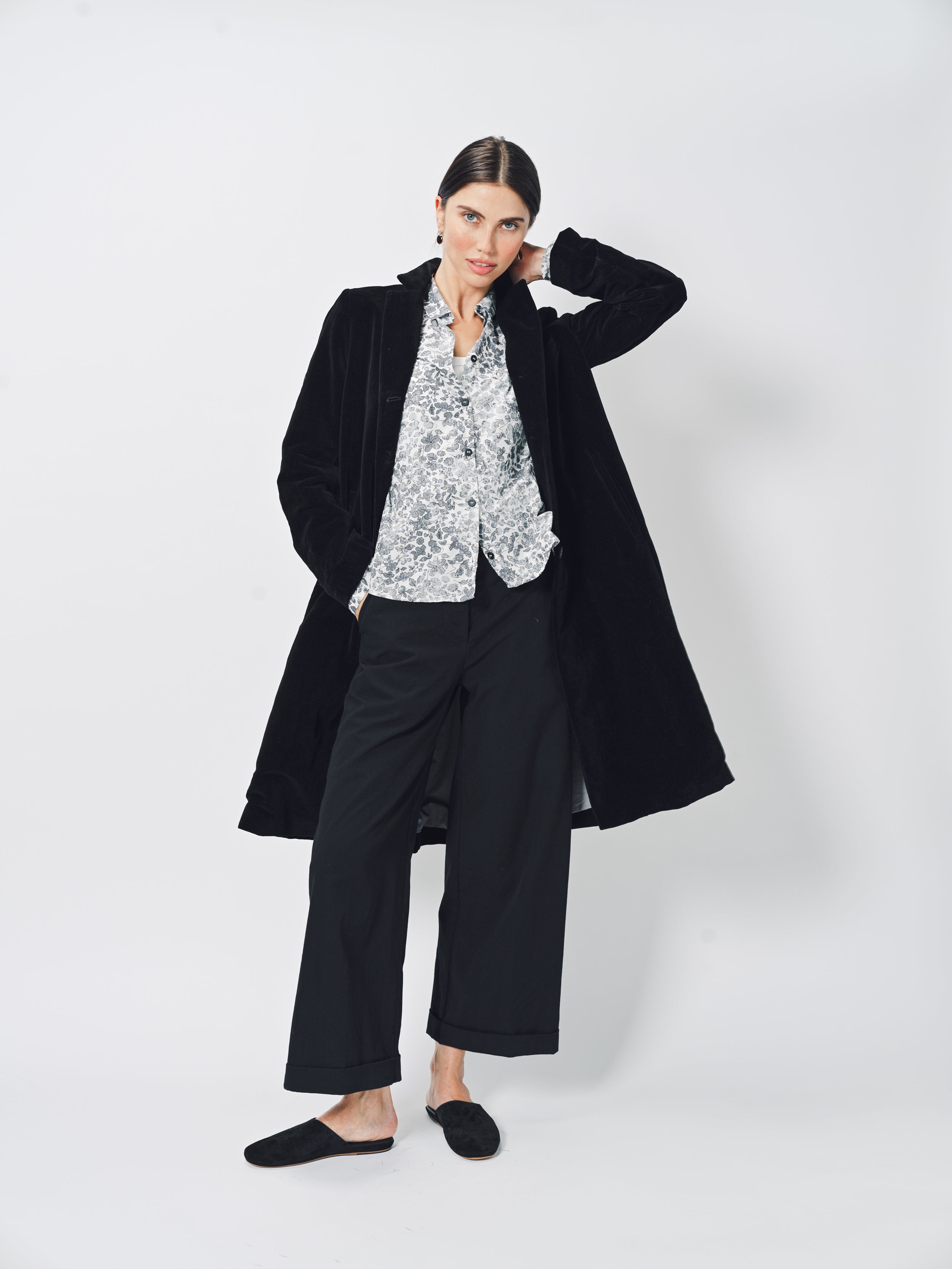 Bergfabel Farmer Coat Black / 38