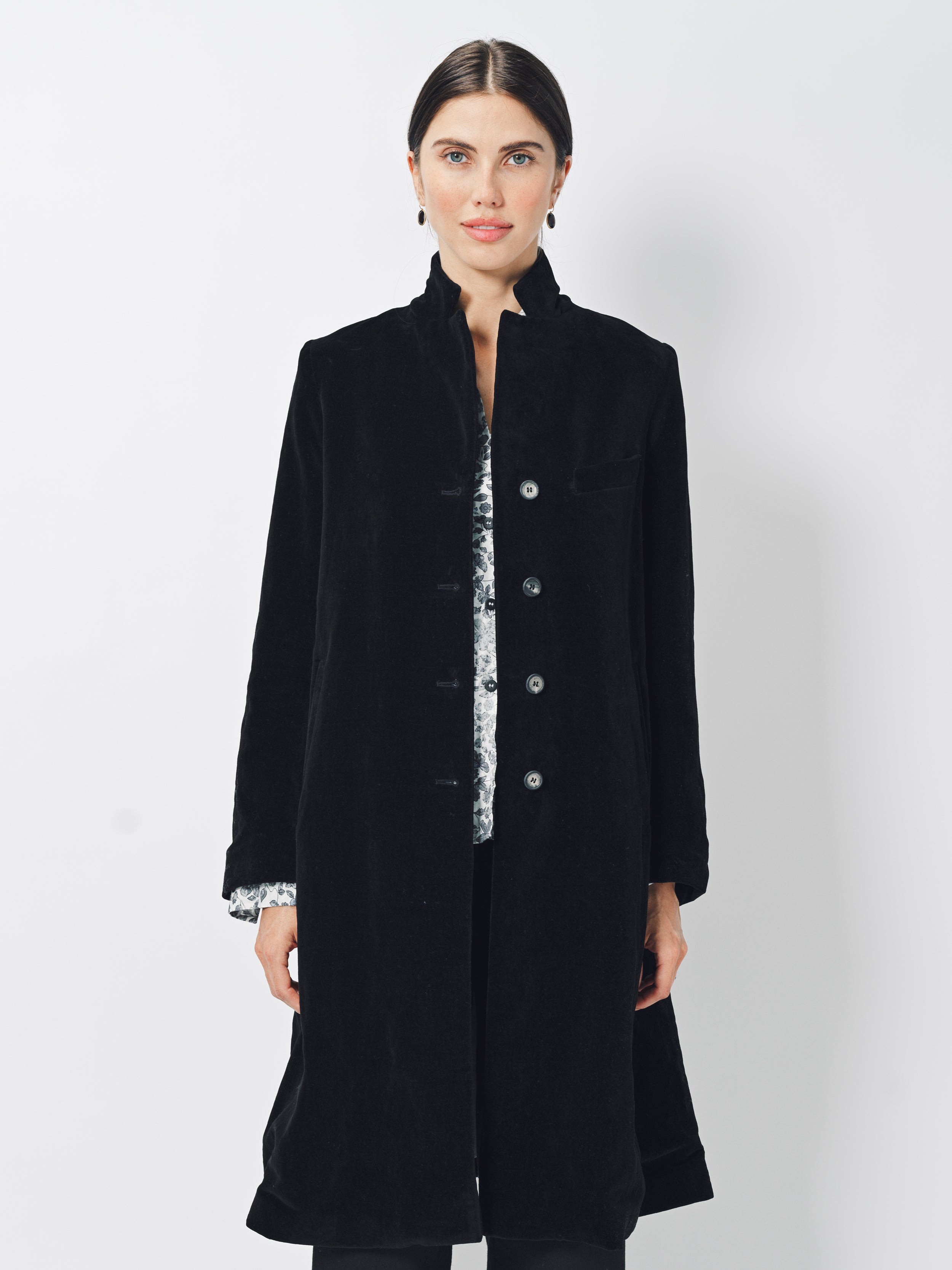 Bergfabel Farmer Coat Black / 38