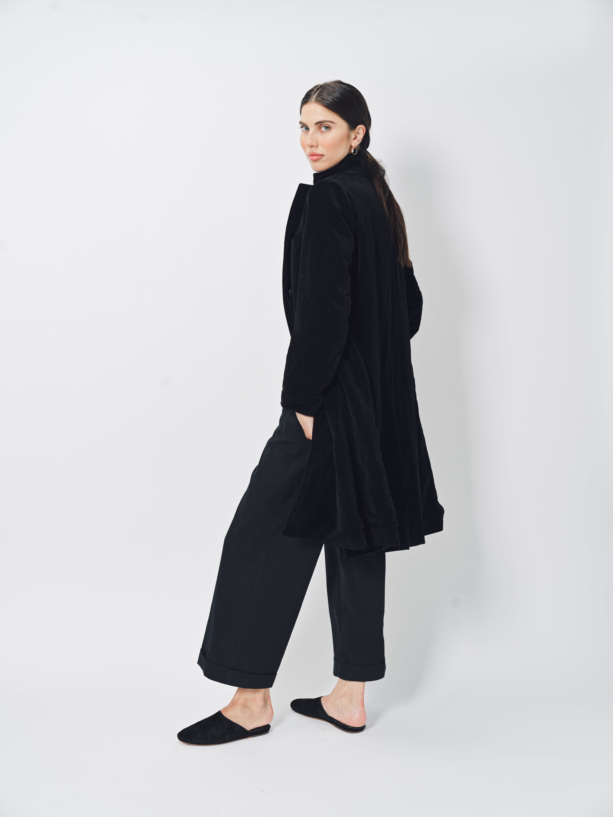 Bergfabel Farmer Coat Black / 38