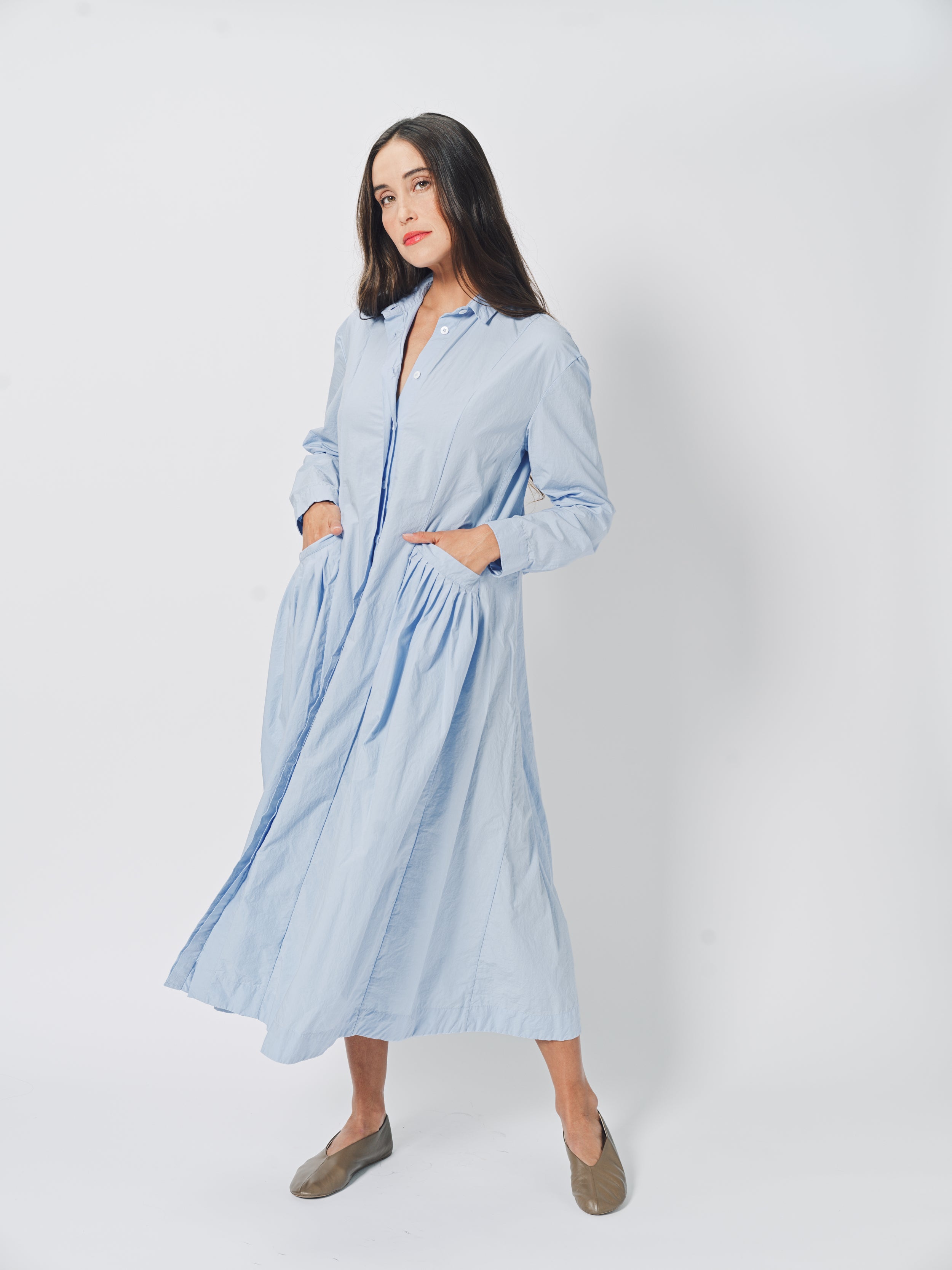Bergfabel Sally Dress Powder Blue / 40
