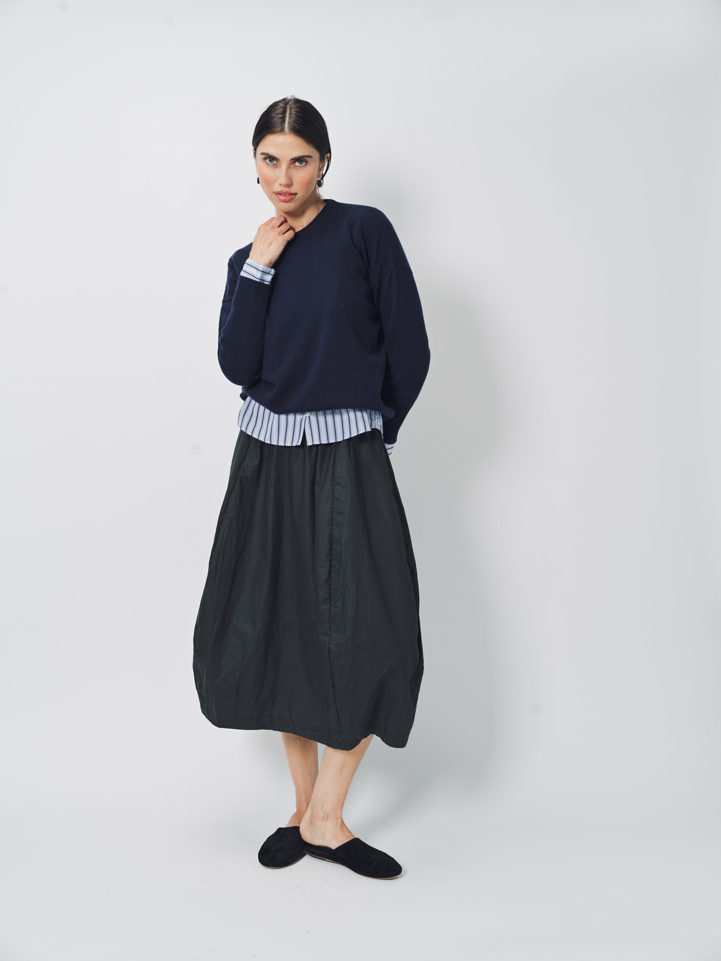 Bergfabel Light Cashmere Pullover Navy / S