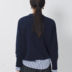 Bergfabel Light Cashmere Pullover Navy / S