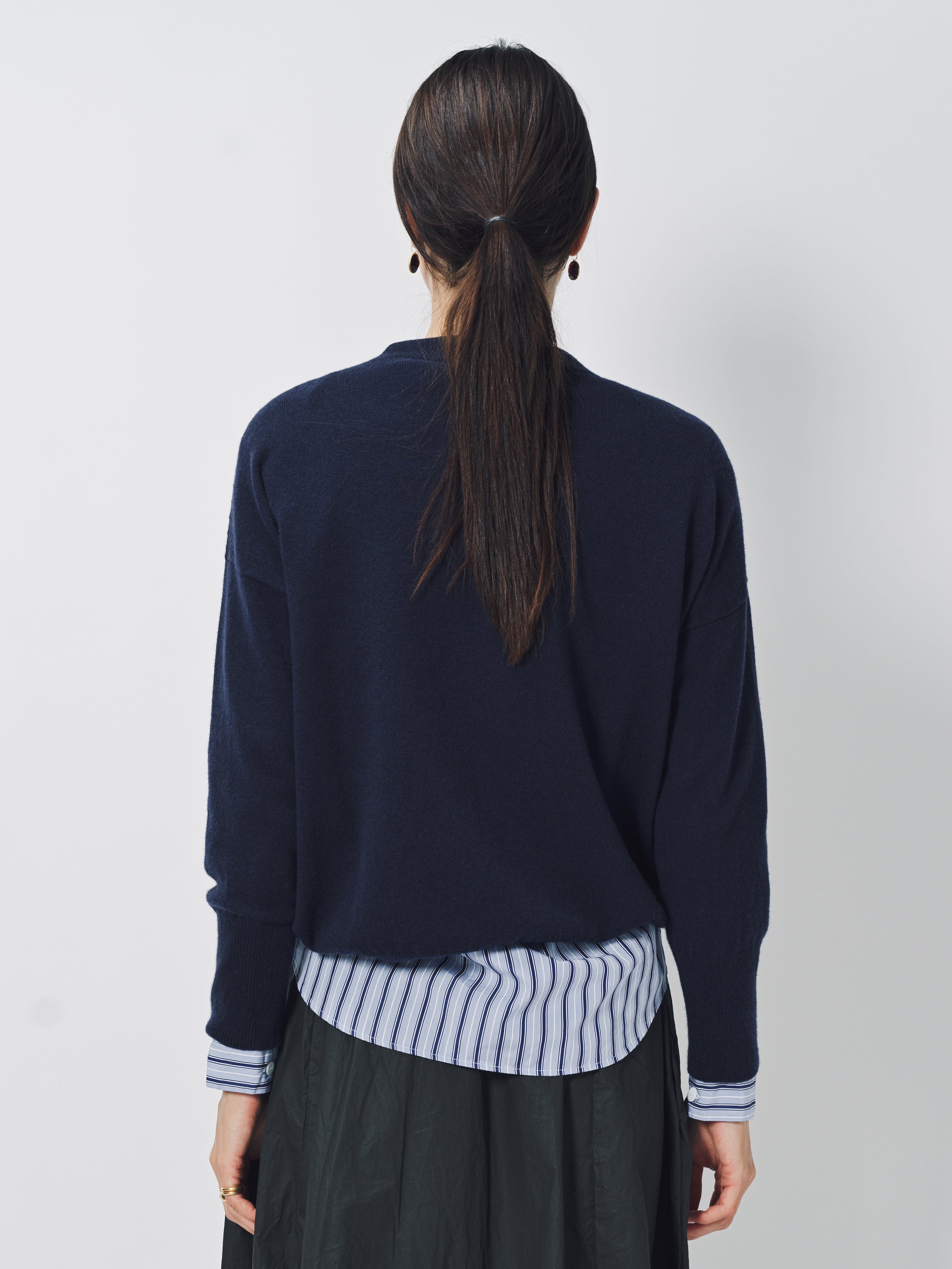 Bergfabel Light Cashmere Pullover Navy / S