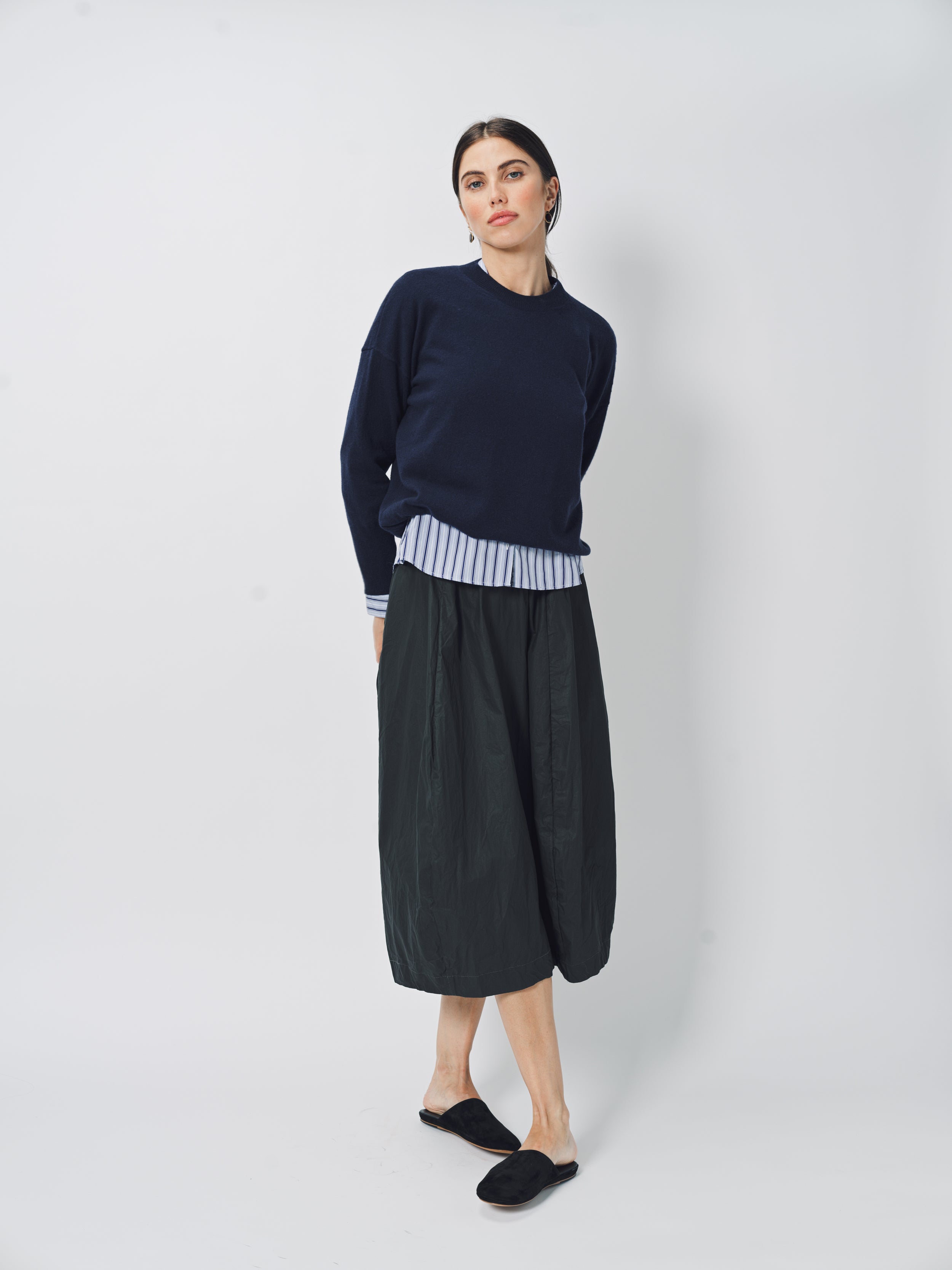 Bergfabel Light Cashmere Pullover Navy / S