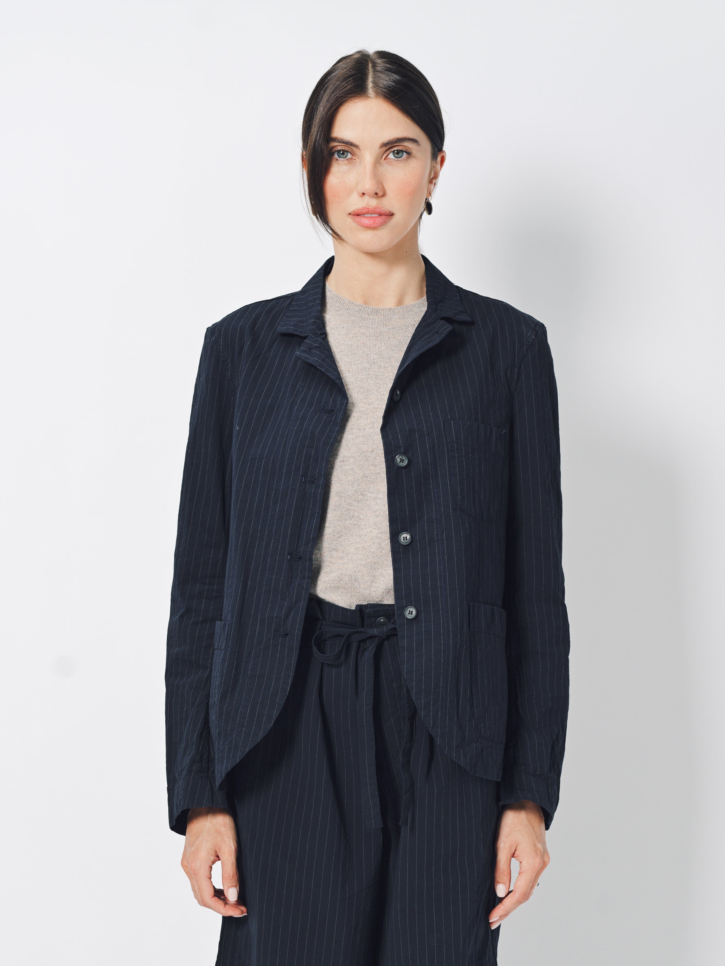 Bergfabel Pinstripe Caryl Jacket 44 / Pinstripe