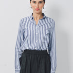Bergfabel Striped Button Up Tyrol Shirt Multi-Stripe / 38