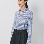 Bergfabel Striped Button Up Tyrol Shirt Multi-Stripe / 38