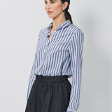 Bergfabel Striped Button Up Tyrol Shirt Multi-Stripe / 38