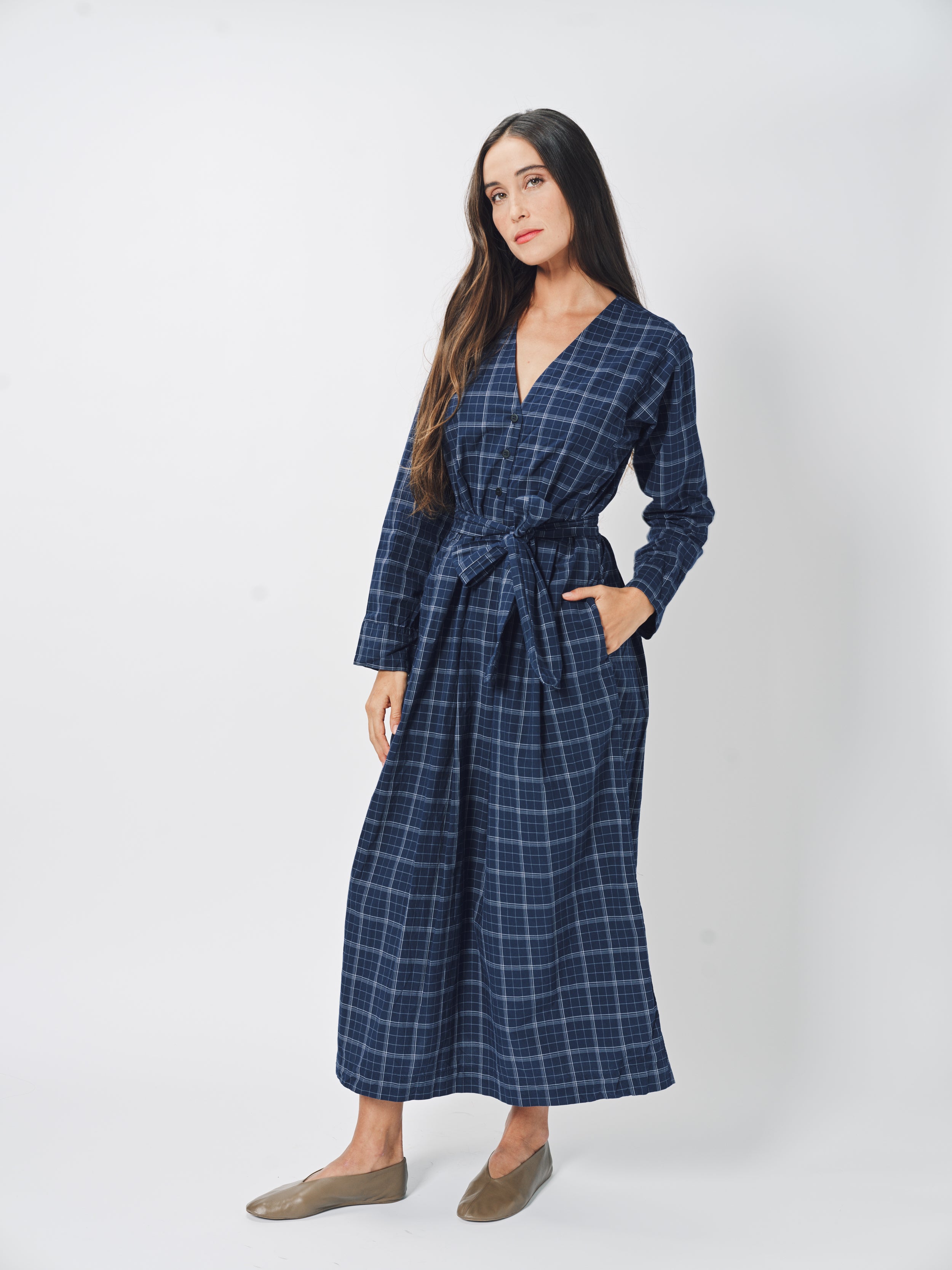 Bergfabel Steffy Dress Window Check / 42